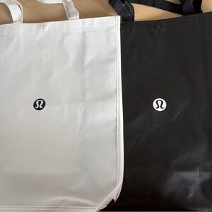 Lululemon large reusable shopping bags totes NEW Tote Bags